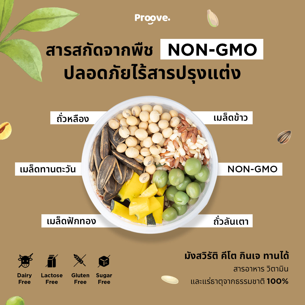 โปรตีนพืช Proove รส ชาเอิร์ลเกรย์ สูตร Classic