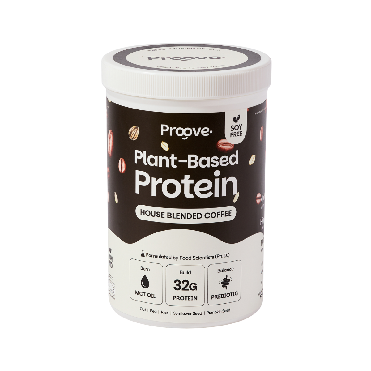 Proove โปรตีนพืช ช่วยเผาผลาญ อร่อย ดื่มง่าย รสกาแฟ โปรตีนสูง ไม่มีน้ำตาล แคลต่ำ