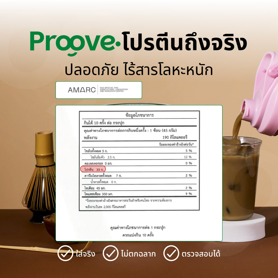 [กด2กระปุกเพื่อรับของแถม] Proove x MATCHAZUKI รสโฮจิฉะ ชาเขียวคั่ว มีกลิ่นหอมหวานเฉพาะตัว สีน้ำตาลอ่อน ชวนสัมผัสความพรีเมียม