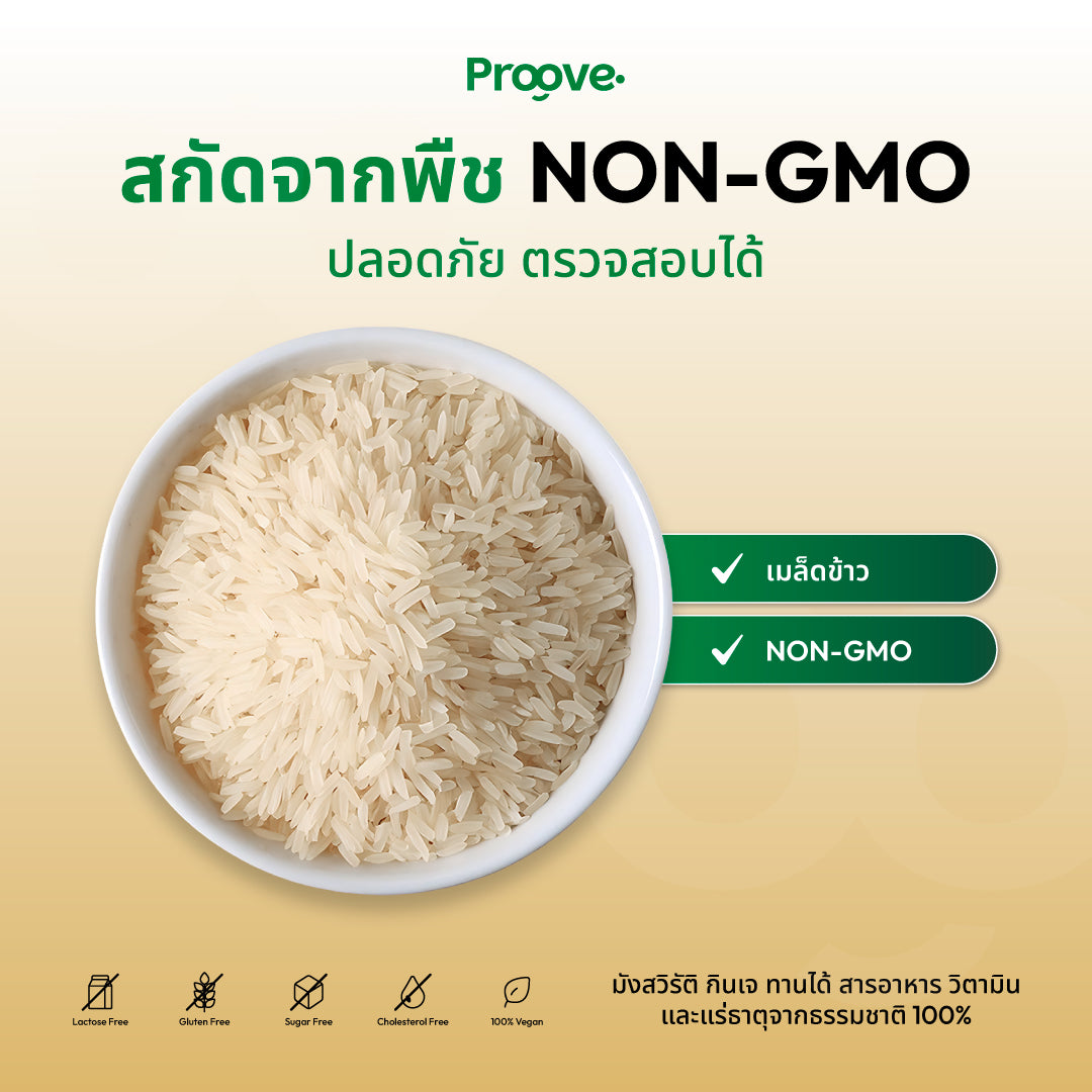 Proove โปรตีนพืช(สูตรไม่มีถั่ว) รสออริจินอล Original