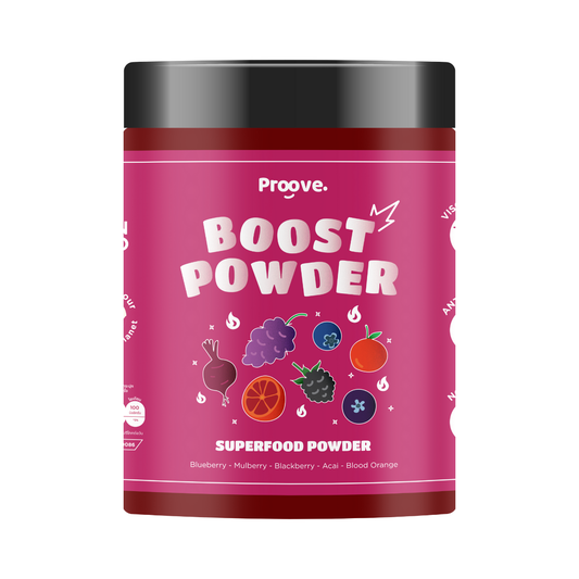 Proove Powder สูตร ส้มสีเลือด อาซาอิ มิกซ์เบอร์รี่ ผิวสวย ลดไขมันช่องท้อง ต้านอนุมูลอิสระ
