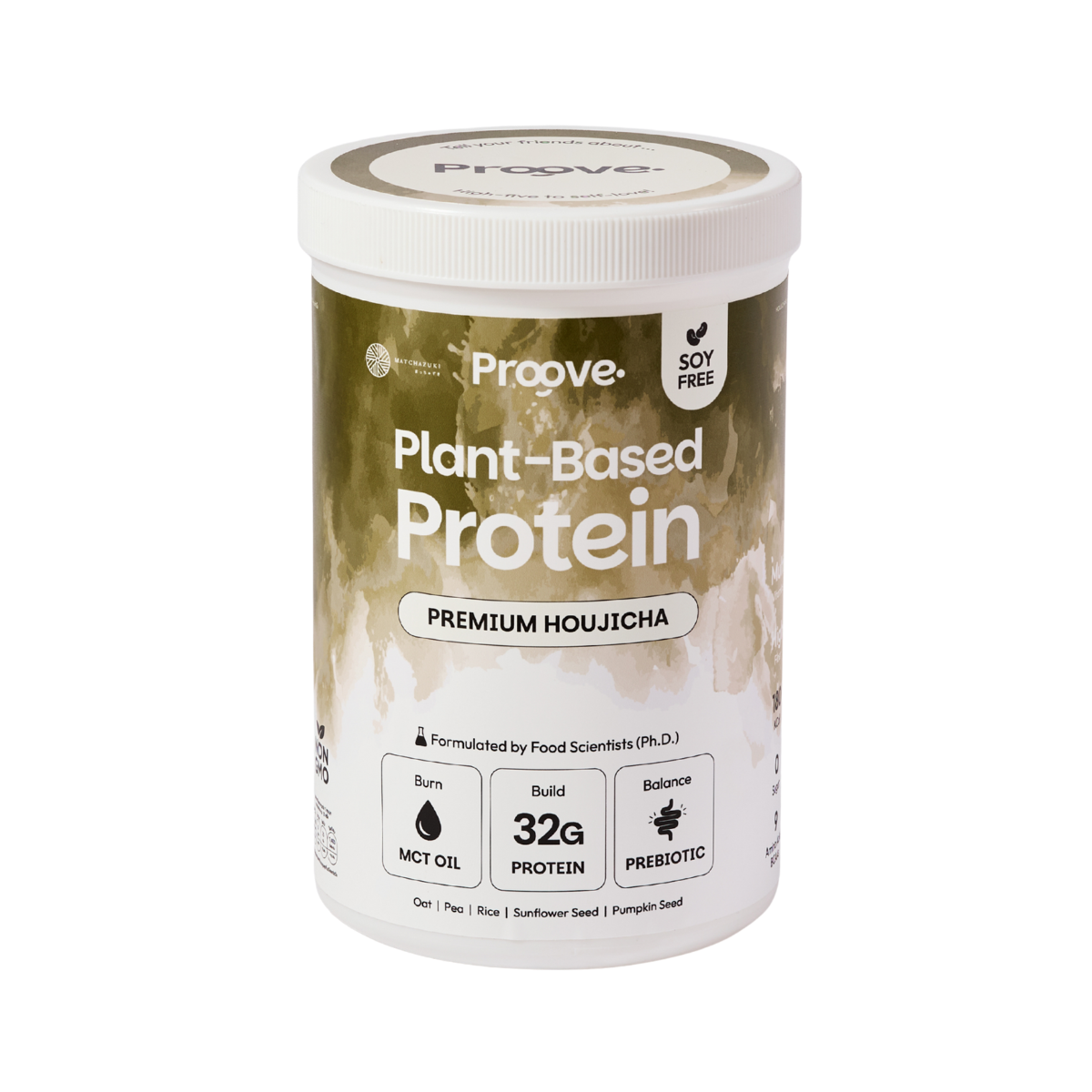 Proove x MATCHAZUKI รสโฮจิฉะ ชาเขียวคั่ว มีกลิ่นหอมหวานเฉพาะตัว สีน้ำตาลอ่อน ชวนสัมผัสความพรีเมียม